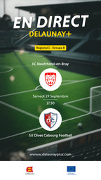 Visuel de l'événement FC Neufchâtel-en-Bray / SU Dives Cabourg Football