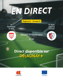 Visuel de l'événement FC Neufchâtel-en-Bray / SU Dives Cabourg Football