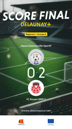 Visuel de l'événement Havre Caucriauville Sportif / FC Rouen 1899 2