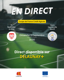 Visuel de l'événement FC Neufchâtel-en-Bray / Havre Caucriauville Sportif