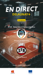 Visuel de l'événement BFMB - Basket Mesnil Franqueville Boos / STB Le Havre 3