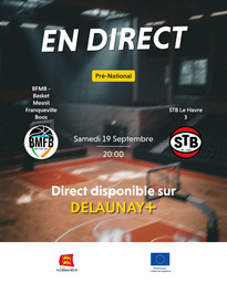 Visuel de l'événement BFMB - Basket Mesnil Franqueville Boos / STB Le Havre 3