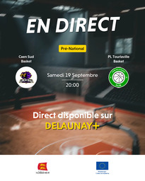 Visuel de l'événement Caen Sud Basket / PL Tourlaville Basket