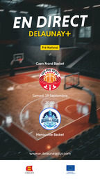 Visuel de l'événement Caen Nord Basket / Herouville Basket