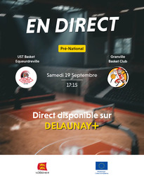 Visuel de l'événement UST Basket Equeurdreville / Granville Basket Club