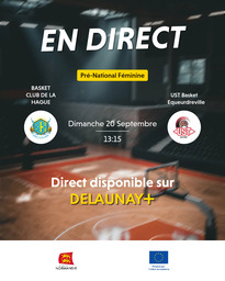 Visuel de l'événement BASKET CLUB DE LA HAGUE / UST Basket Equeurdreville