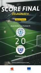 Visuel de l'événement Avant Garde Caen Football (F) / US Avranches (F)