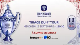 Tirage Coupe de France Crédit Agricole - 4e tour