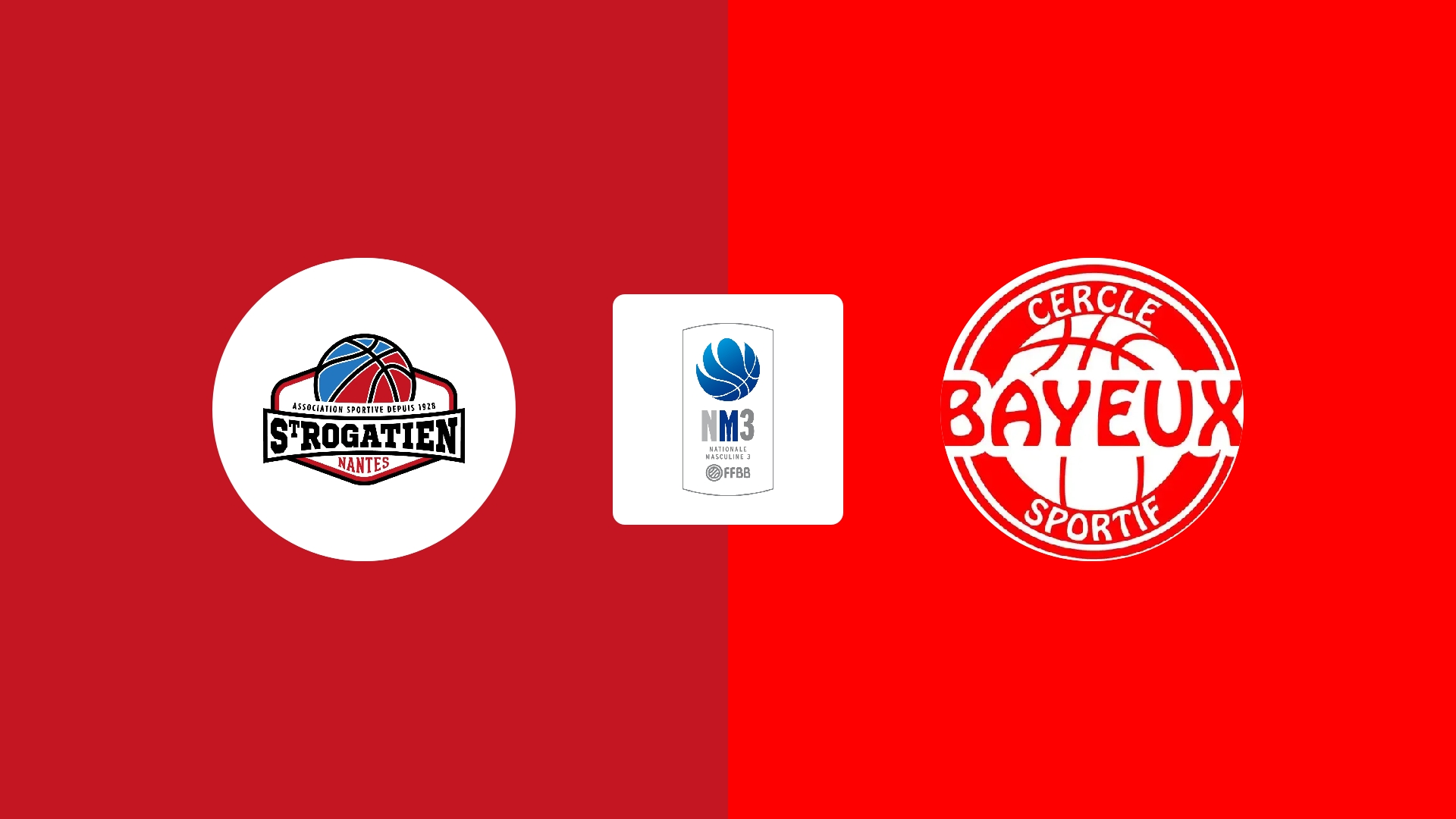 AS Saint Rogatien Nantes  /  CS Bayeux Basket