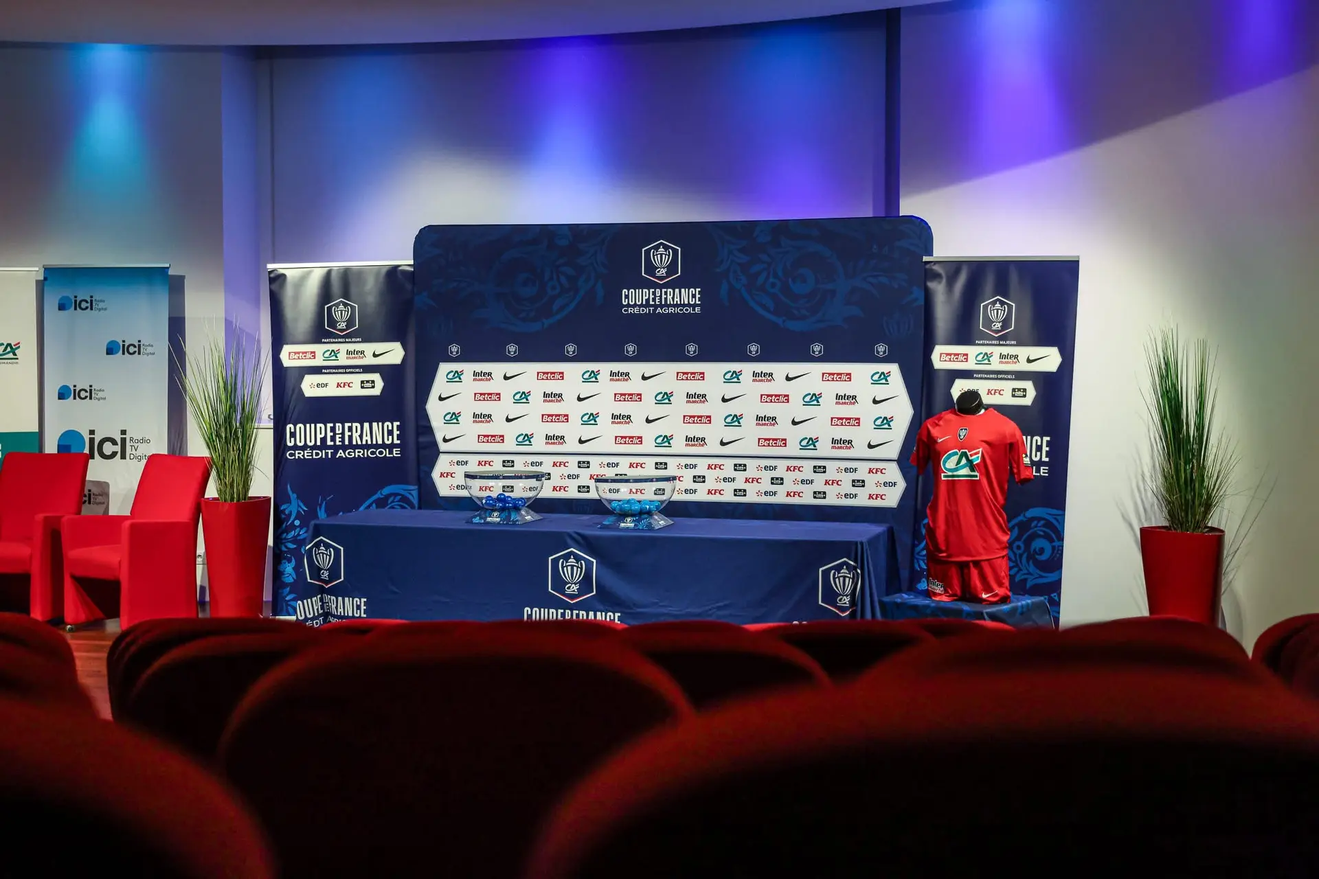 5e tour - Tirages au sort Coupe de France Crédit Agricole, Féminine et Gambardella