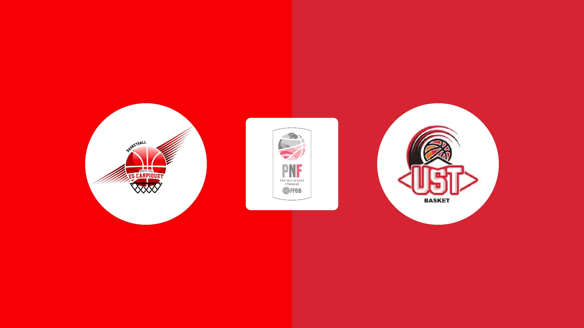 Élan sportif Carpiquet Basket (F) / UST Basket Equeurdreville (F)