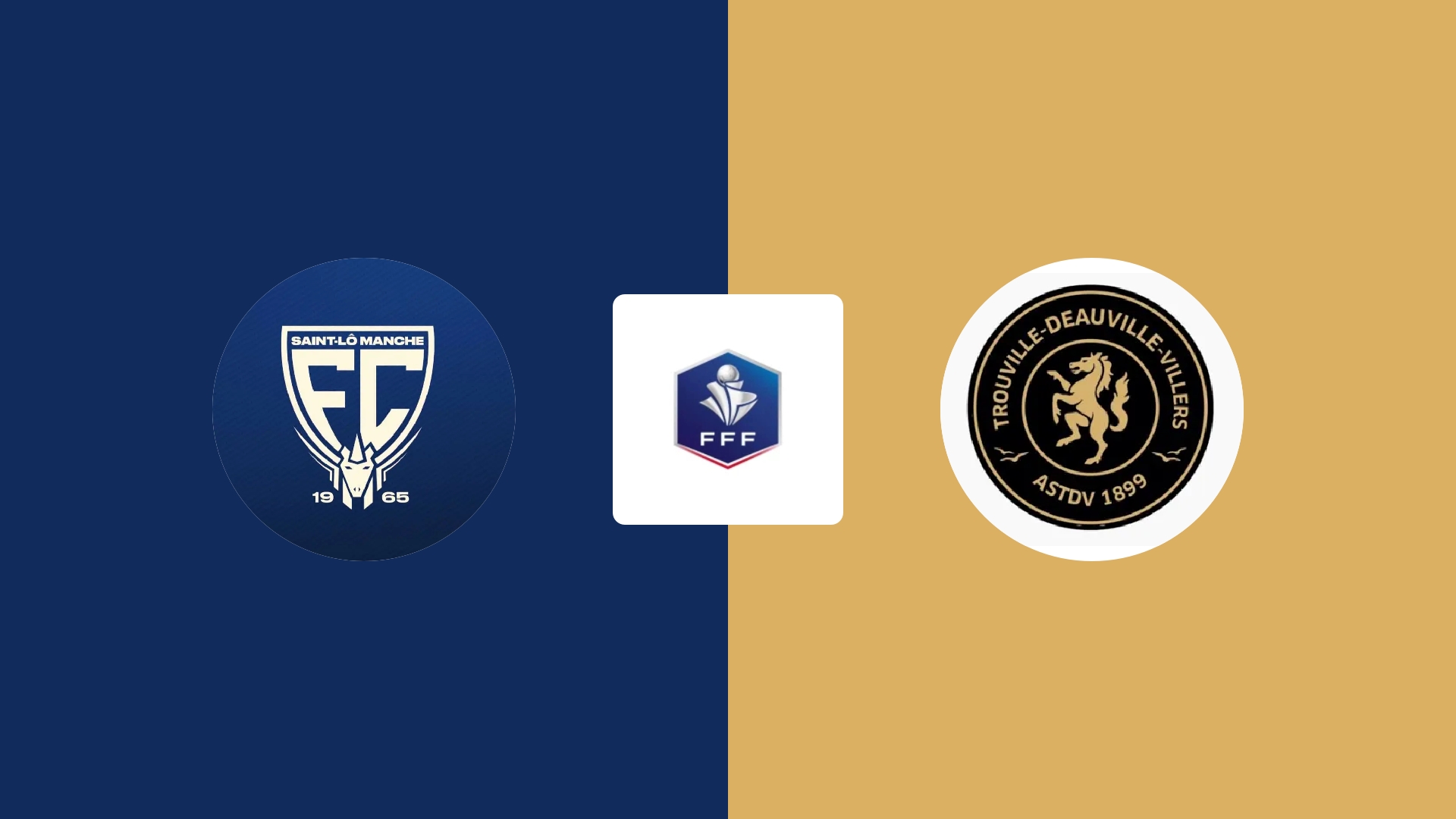 FC St Lo Manche (F) / AS Trouville-Deauville-Villers (F)