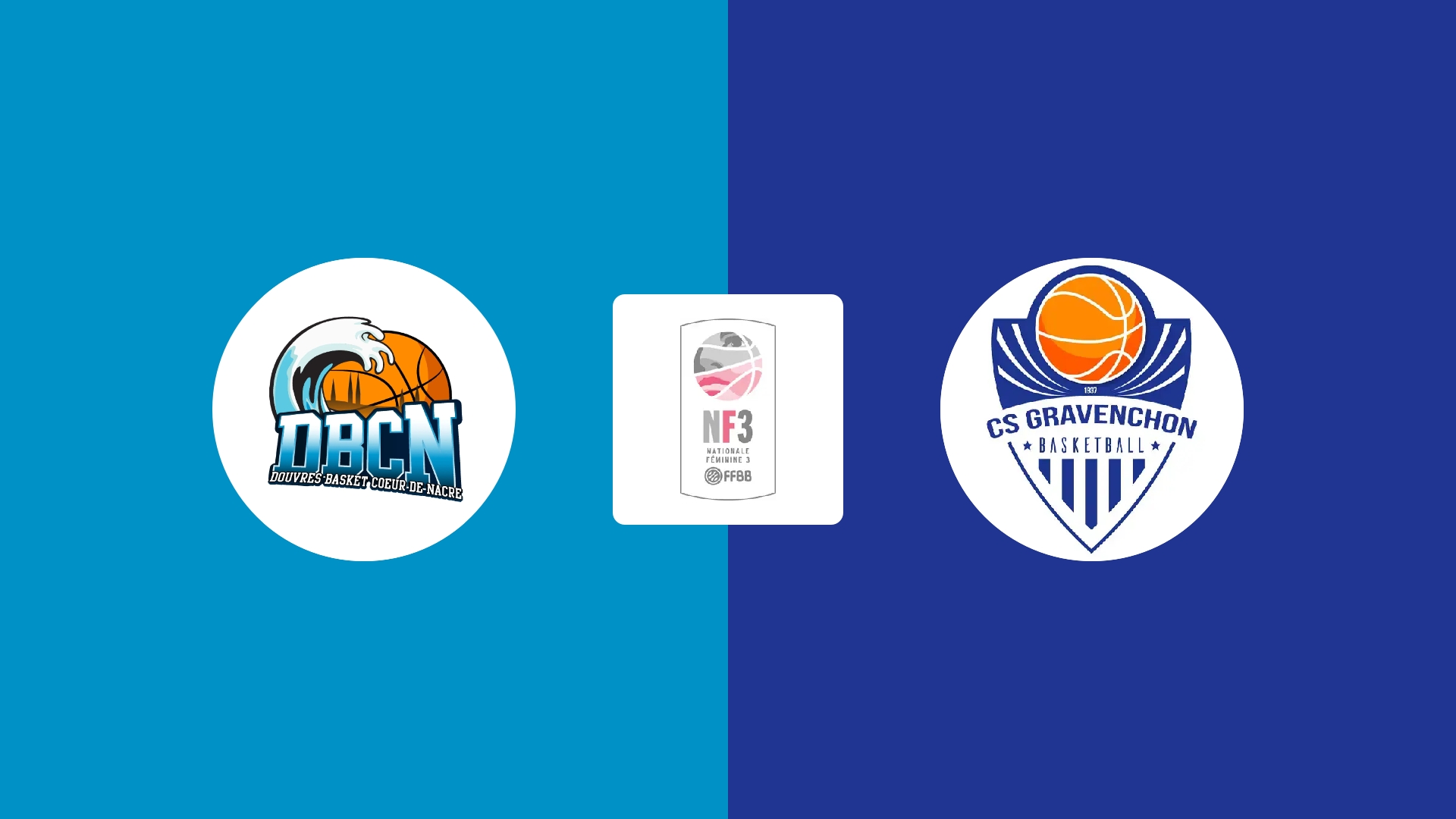 DOUVRES BASKET COEUR DE NACRE - 2 (F) / CS Gravenchon 1 (F)