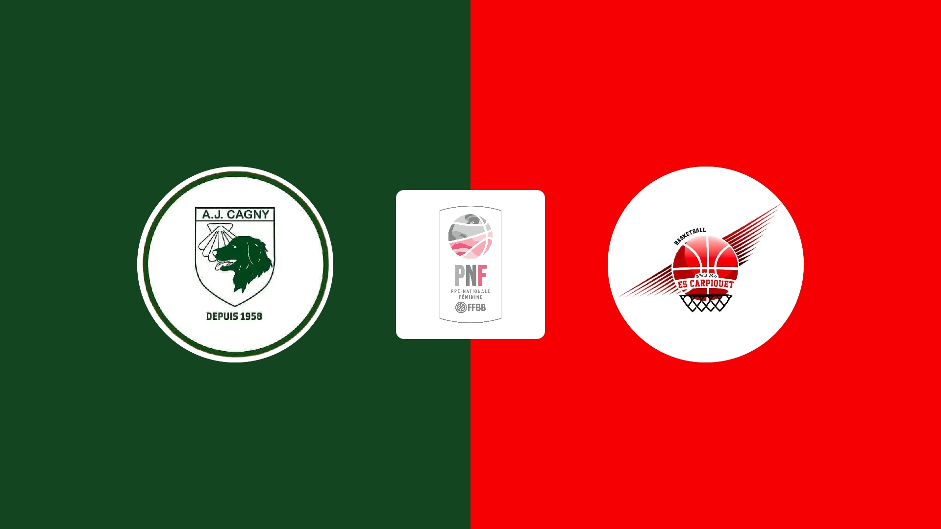 AVENIR JEUNESSE CAGNY (F) / Élan sportif Carpiquet Basket (F)